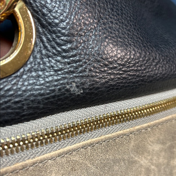 2942 Hammitt Crossbody Purse Shoulder Bag Leather  Gold Hardware - Picture 12 of 15